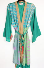Load image into Gallery viewer, Vintage Sari Kimono Long