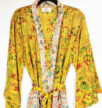 Load image into Gallery viewer, Vintage Sari Kimono Long