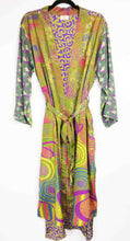 Load image into Gallery viewer, Vintage Sari Kimono Long