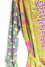Load image into Gallery viewer, Vintage Sari Kimono Long