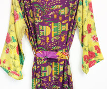 Load image into Gallery viewer, Vintage Sari Kimono Long