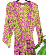 Load image into Gallery viewer, Vintage Sari Kimono Long