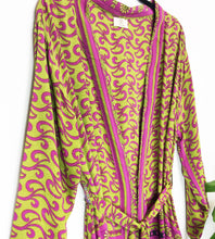 Load image into Gallery viewer, Vintage Sari Kimono Long