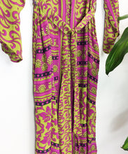 Load image into Gallery viewer, Vintage Sari Kimono Long