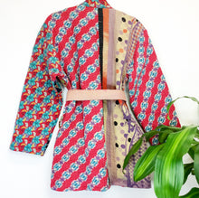 Load image into Gallery viewer, Vintage Kantha Jacket