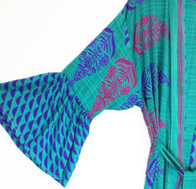 Load image into Gallery viewer, Vintage Sari Kimono Long