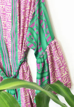 Load image into Gallery viewer, Vintage Sari Kimono Long