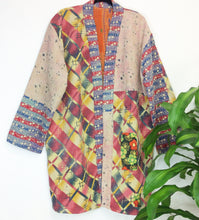 Load image into Gallery viewer, Vintage Kantha Jacket