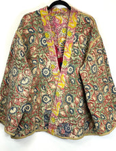 Load image into Gallery viewer, Kantha Blockprint Coat