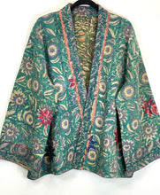 Load image into Gallery viewer, Kantha Blockprint Coat