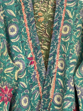 Load image into Gallery viewer, Kantha Blockprint Coat