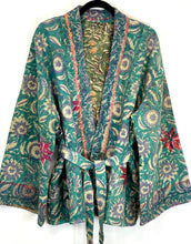 Load image into Gallery viewer, Kantha Blockprint Coat