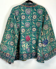 Load image into Gallery viewer, Kantha Blockprint Coat