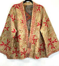 Load image into Gallery viewer, Kantha Blockprint Coat