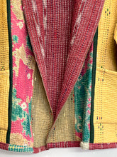 Load image into Gallery viewer, Kantha Short Jacket (Free Size)