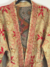 Load image into Gallery viewer, Kantha Blockprint Coat