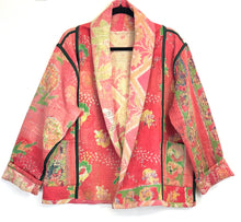 Load image into Gallery viewer, Kantha Short Jacket (Free Size)