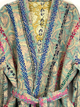 Load image into Gallery viewer, Kantha Blockprint Coat