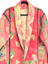 Load image into Gallery viewer, Kantha Short Jacket (Free Size)