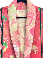 Load image into Gallery viewer, Kantha Short Jacket (Free Size)