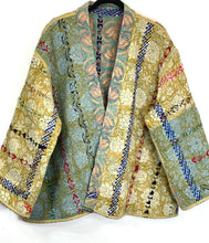 Load image into Gallery viewer, Kantha Blockprint Coat