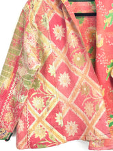 Load image into Gallery viewer, Kantha Short Jacket (Free Size)