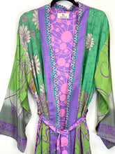 Load image into Gallery viewer, Vintage Sari Kimono Long