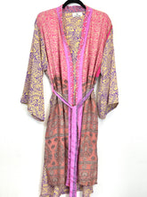Load image into Gallery viewer, Vintage Sari Kimono Long