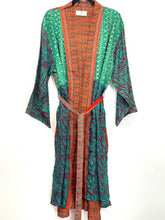 Load image into Gallery viewer, Vintage Sari Kimono Long