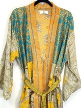 Load image into Gallery viewer, Vintage Sari Kimono Long