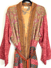 Load image into Gallery viewer, Vintage Sari Kimono Long