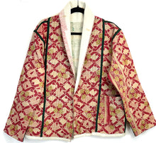 Load image into Gallery viewer, Kantha Short Jacket (Free Size)