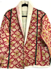 Load image into Gallery viewer, Kantha Short Jacket (Free Size)