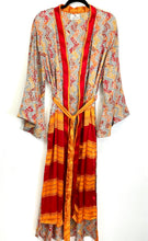 Load image into Gallery viewer, Vintage Sari Kimono Long