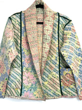 Load image into Gallery viewer, Kantha Jacket Short (Free Size)