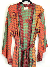 Load image into Gallery viewer, Vintage Sari Kimono Long