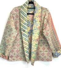 Load image into Gallery viewer, Kantha Jacket Short (Free Size)