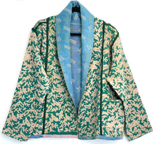 Load image into Gallery viewer, Kantha Short Jacket (Free Size)
