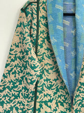 Load image into Gallery viewer, Kantha Short Jacket (Free Size)