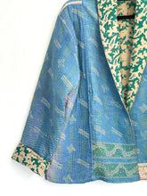 Load image into Gallery viewer, Kantha Short Jacket (Free Size)