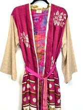 Load image into Gallery viewer, Vintage Sari Kimono Long