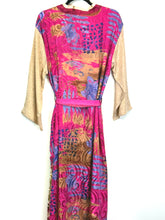 Load image into Gallery viewer, Vintage Sari Kimono Long