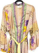 Load image into Gallery viewer, Vintage Sari Kimono Long