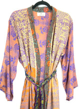 Load image into Gallery viewer, Vintage Sari Kimono Long