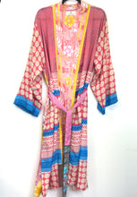 Load image into Gallery viewer, Vintage Sari Kimono Long