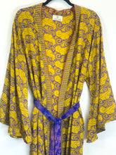 Load image into Gallery viewer, Vintage Sari Kimono Long