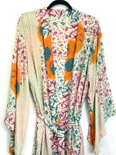 Load image into Gallery viewer, Vintage Sari Kimono Long