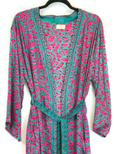 Load image into Gallery viewer, Vintage Silk Sari Kimono Long