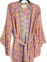 Load image into Gallery viewer, Vintage Sari Kimono Long