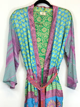 Load image into Gallery viewer, Vintage Sari Kimono Long